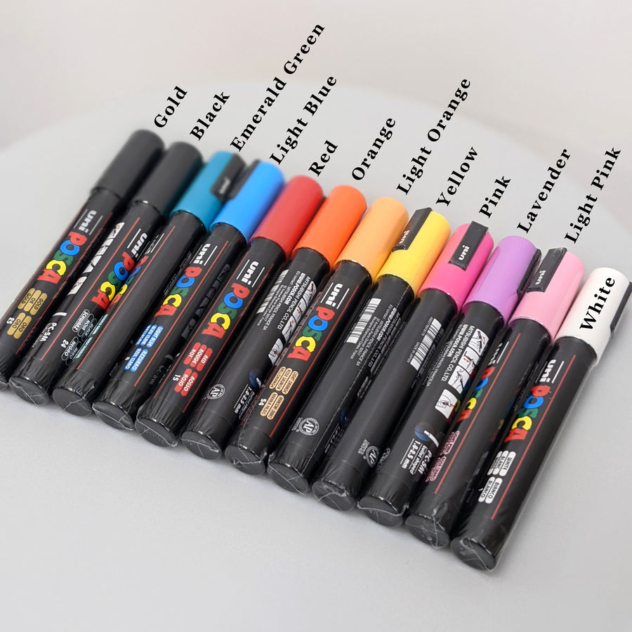 Posca Paint Markers 2.5mm Bullet Tip