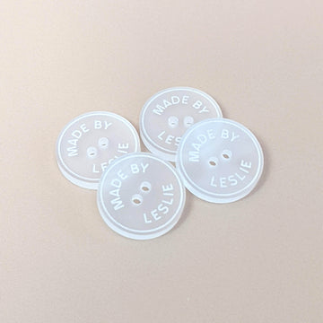 Frosted Acrylic Buttons for sewing