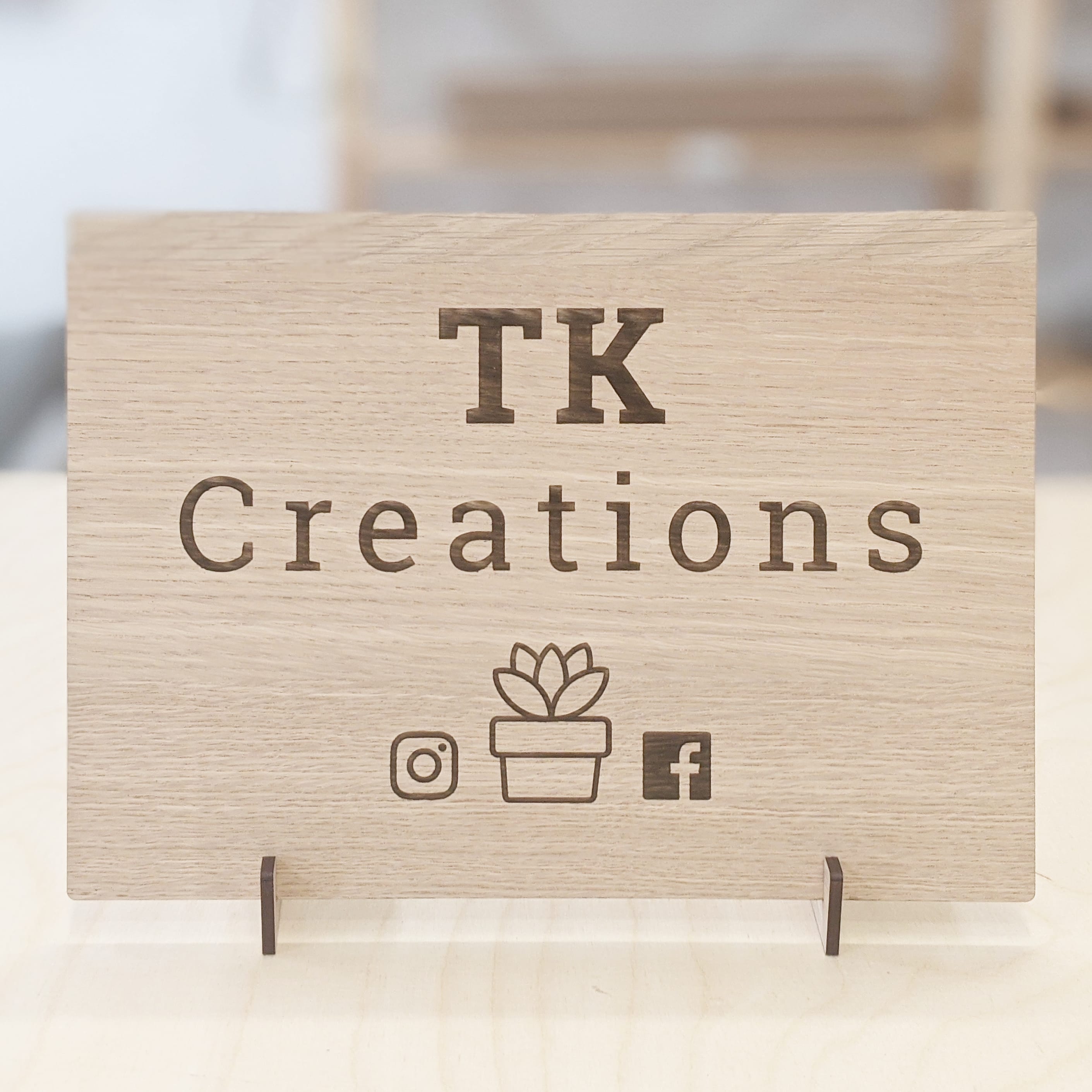 Rectangle Wooden Sign – LITTLELASERCO