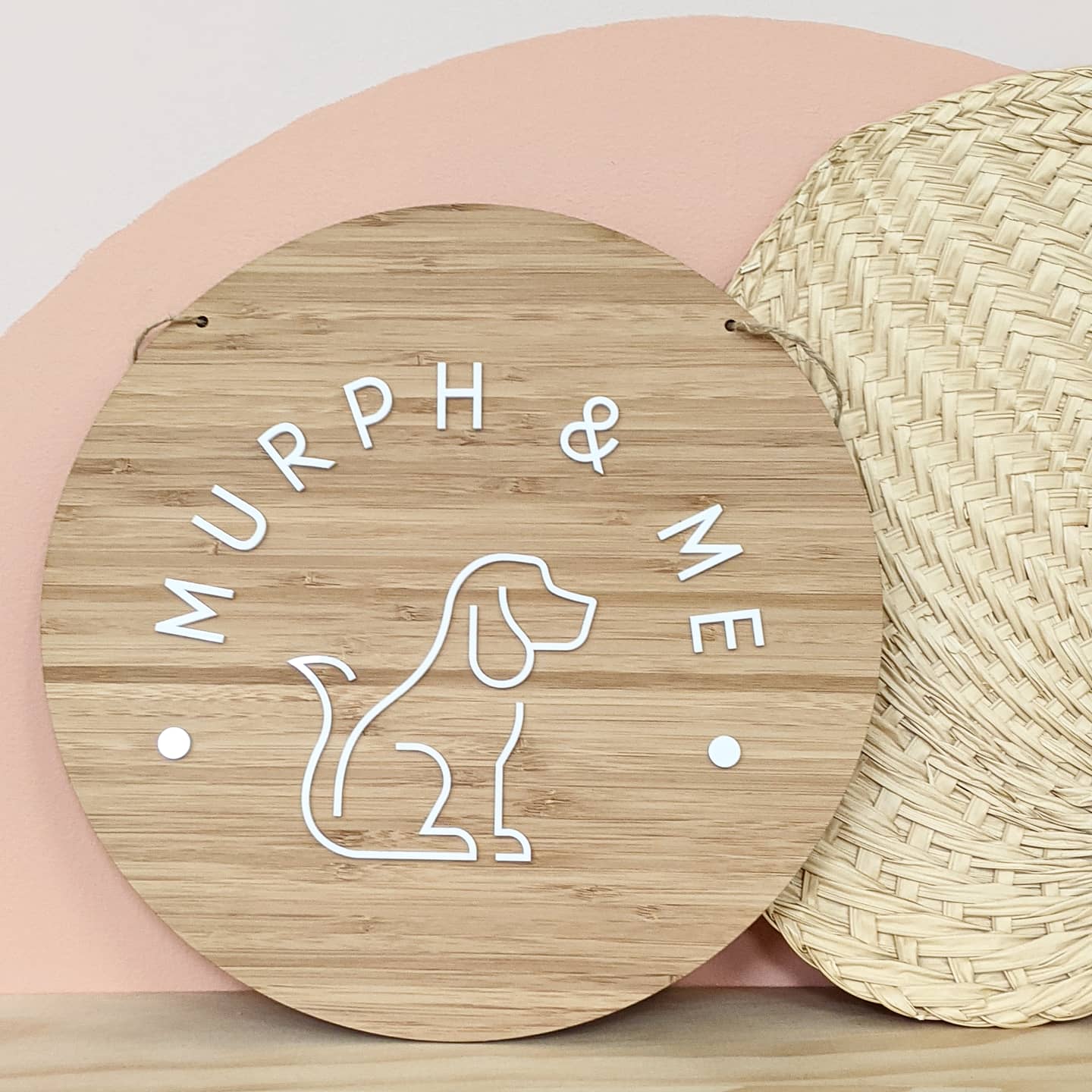 Circle Layered Sign – LITTLELASERCO
