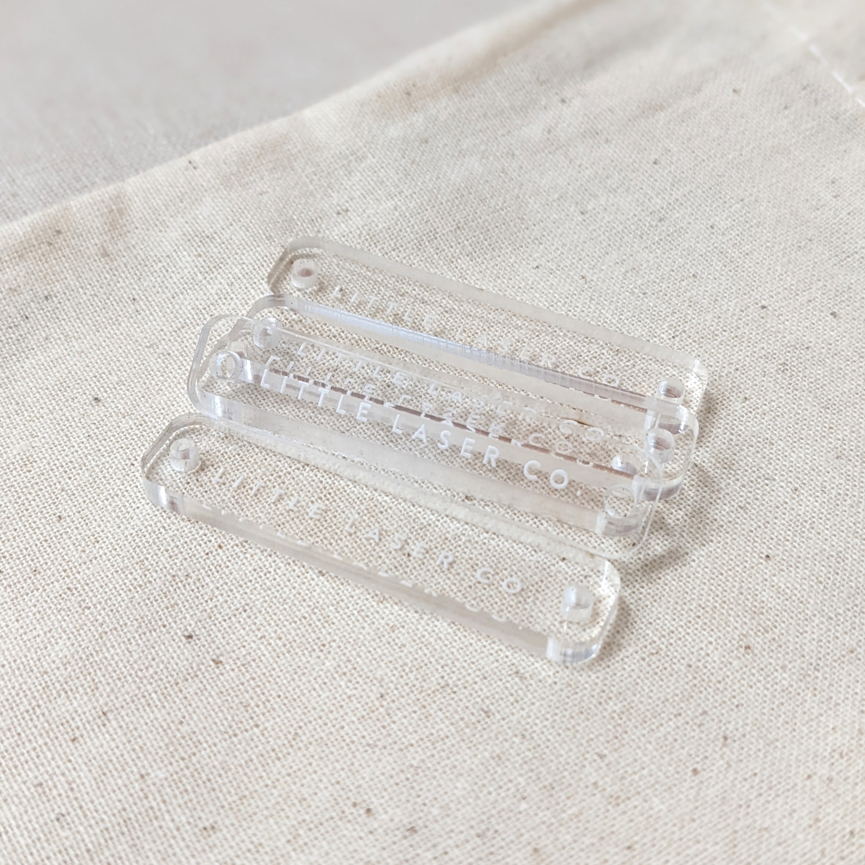Rectangle Acrylic Tags – LITTLELASERCO